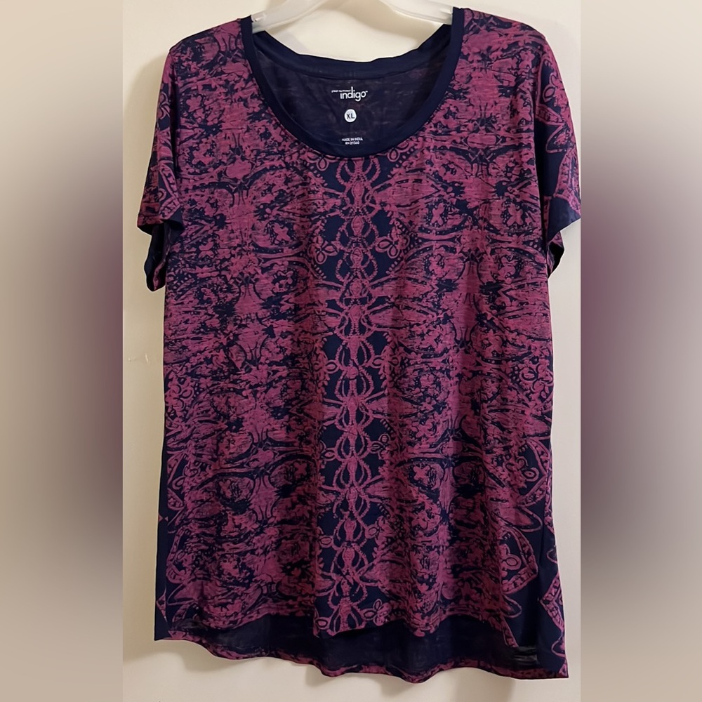 Great Northwest Indigo Top 🌟